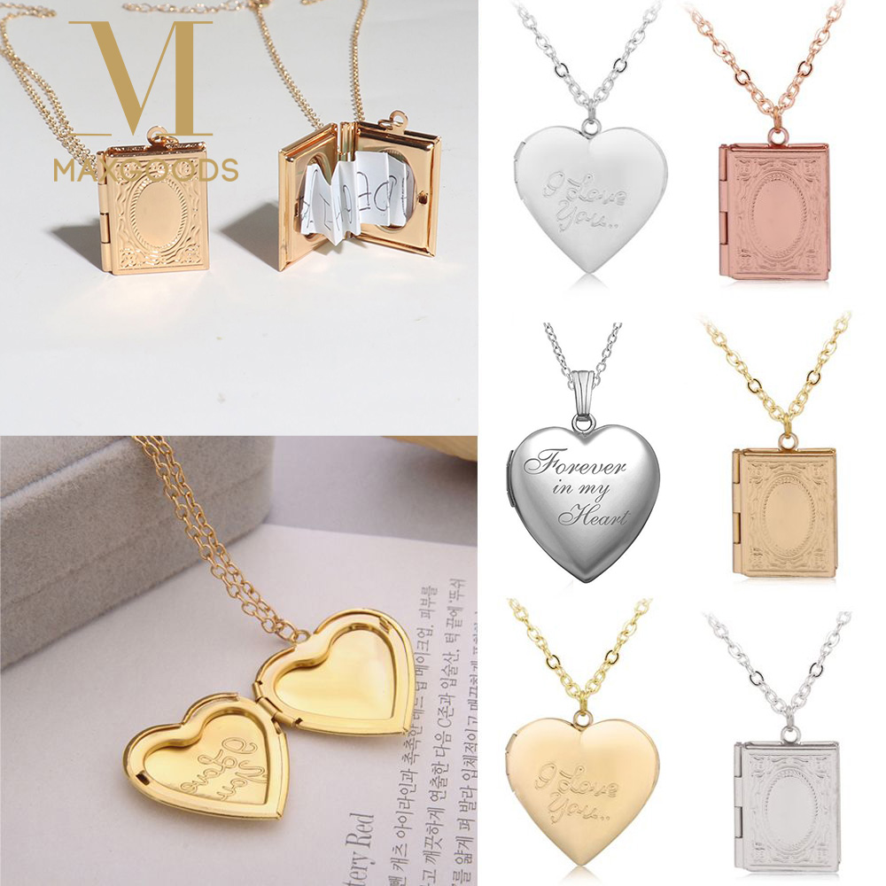 Heart Locket Necklace Photo - Nowe zdjęcie w kształcie serca zdjęcie