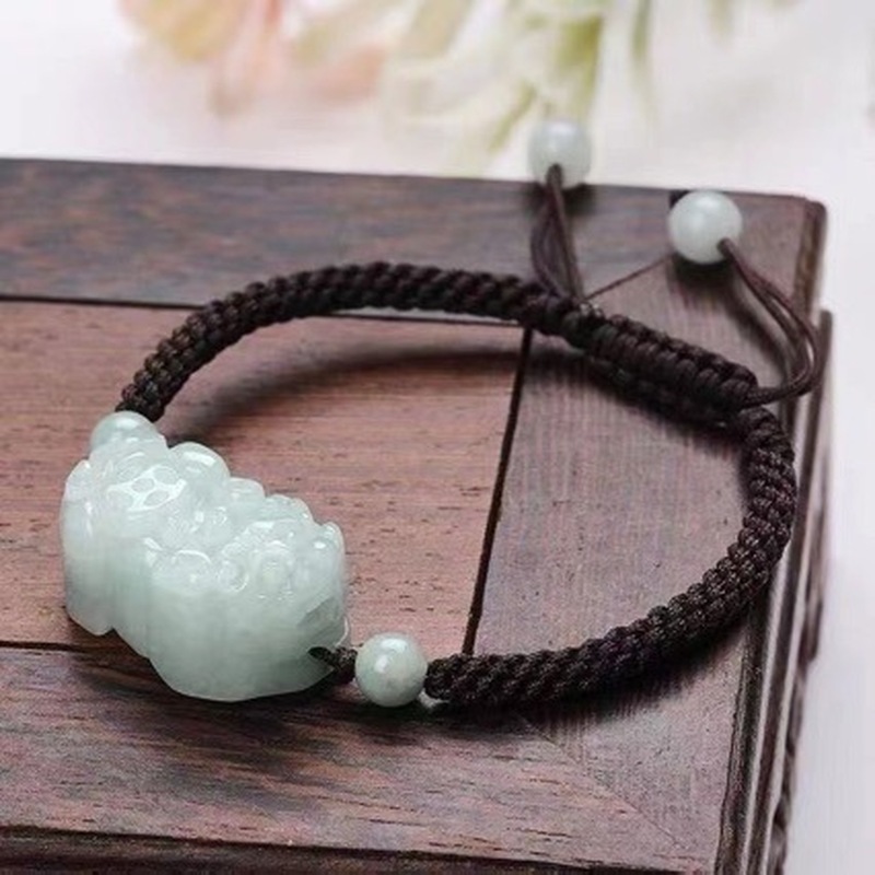 Bracelets - Naturalna bransoletka z jadeitu klasy A