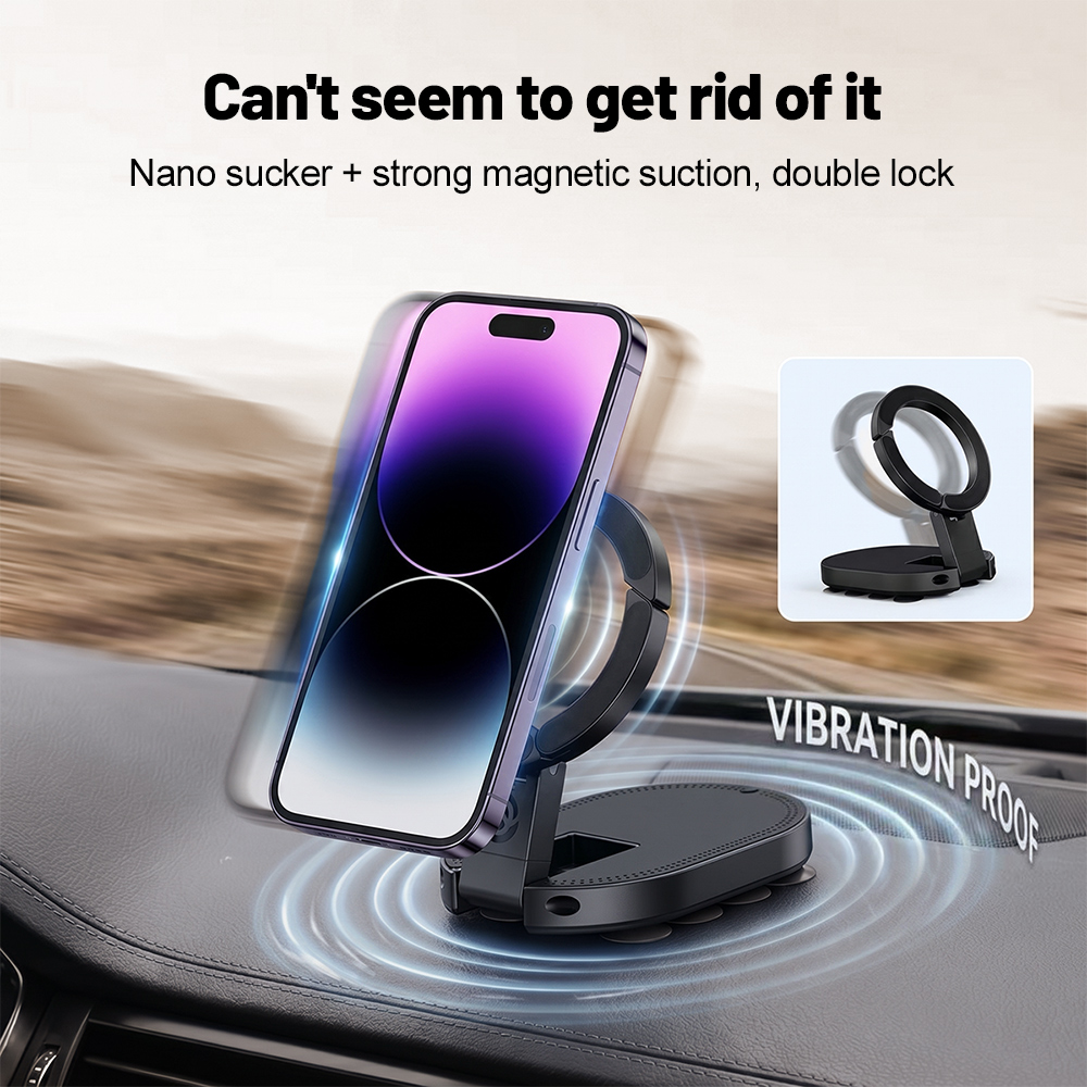 Watch Accessories - 360 ° Obrotowy uchwyt magnetyczny na