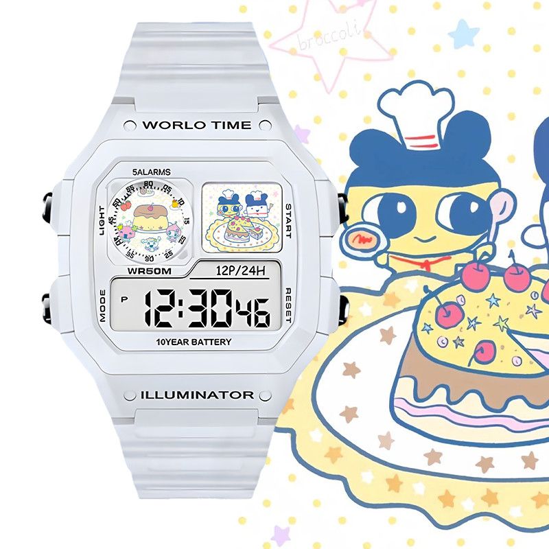 Watch Accessories - Inteligentny zegarek elektroniczny Tamagotchi Big Mouth