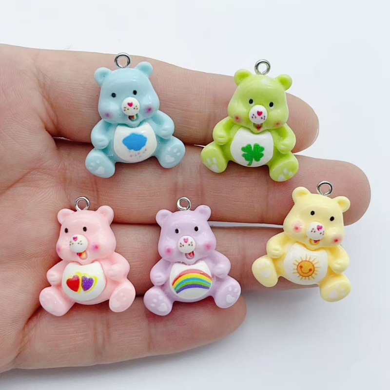 Earrings - 10 szt. zawieszek z motywem zwierząt