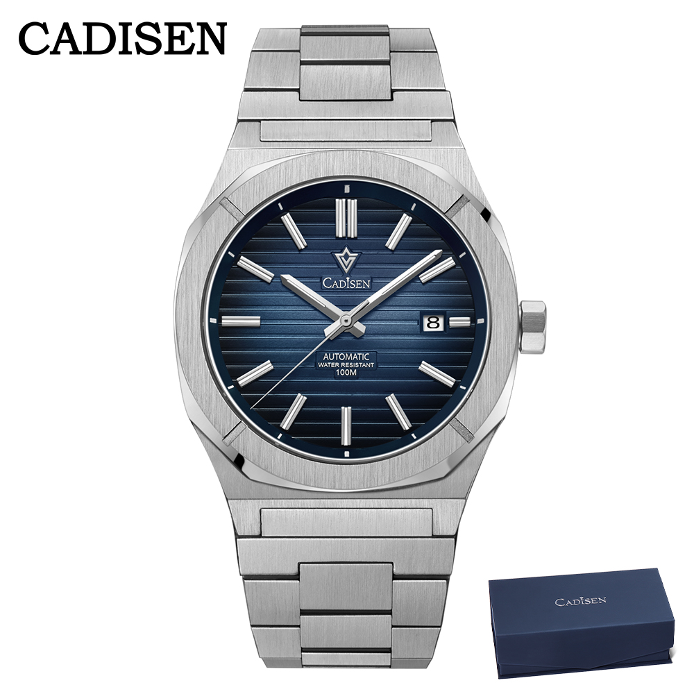Watch Accessories - CADISEN 2026 Zegarek Nurkowy Szafirowe Szkło