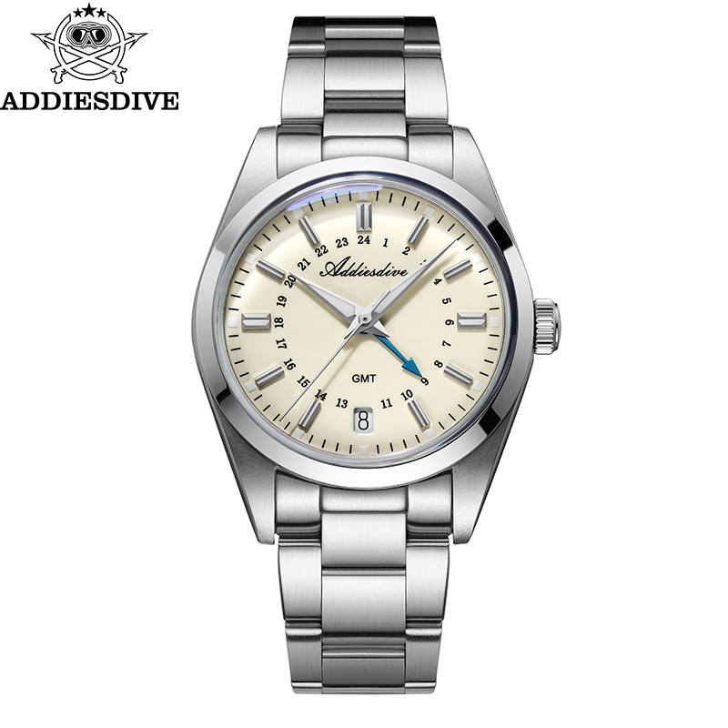 Watch Accessories - ADDIESDIVE Gorąca Marka 36mm Luksusowy Zegarek