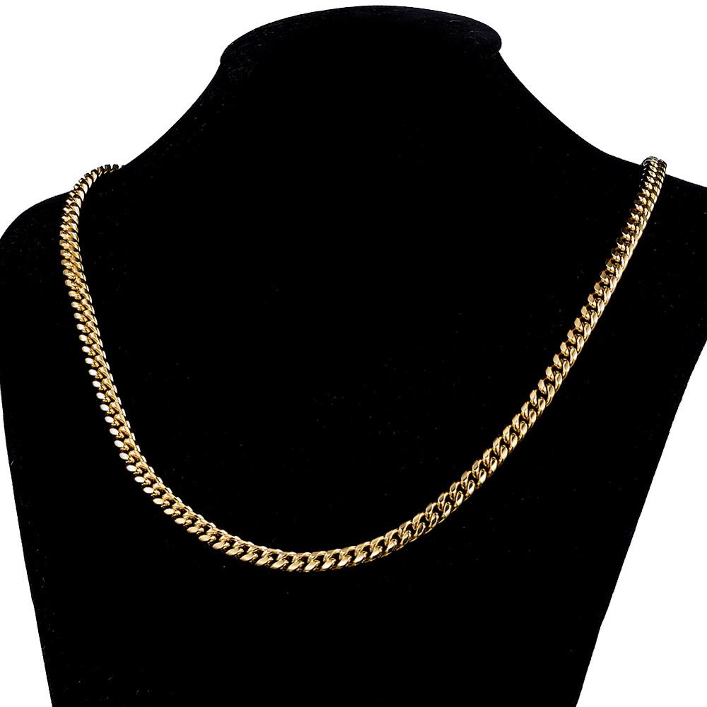 TOPGRILLZ stal nierdzewna złot – Cuban Link Chain 12Mm recenzja i cena