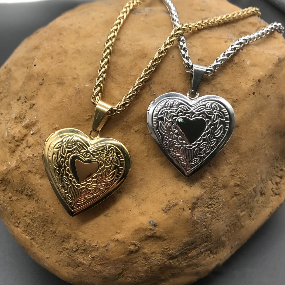 Nowe zdjęcie w kształcie serca – Heart Locket Necklace Photo recenzja i cena