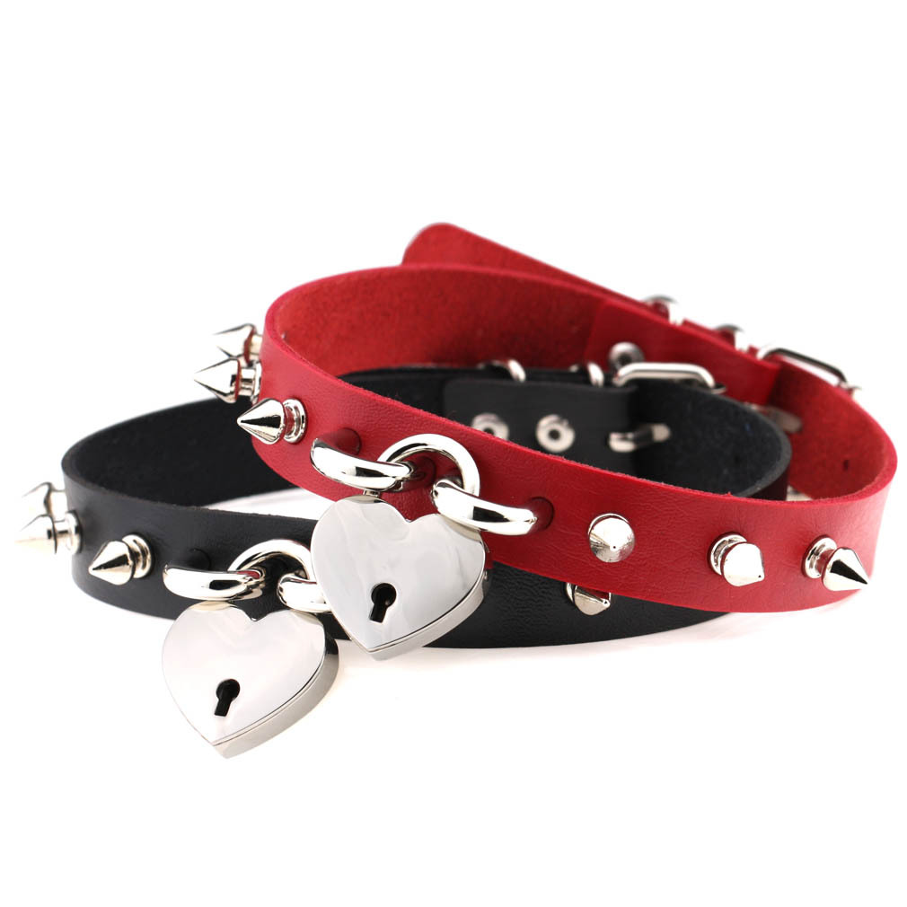 Kolec punkowy Choker naszyjnik – Goth Punk Spike Choker recenzja i cena