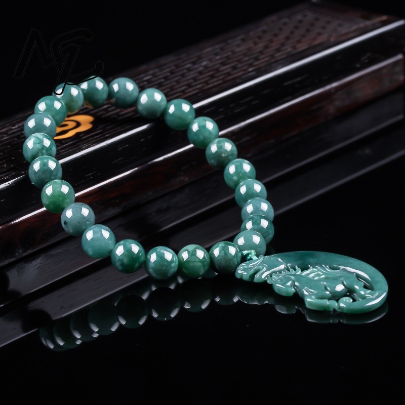 Naturalny Jadeit Niebieski Wod – Bracelets recenzja i cena