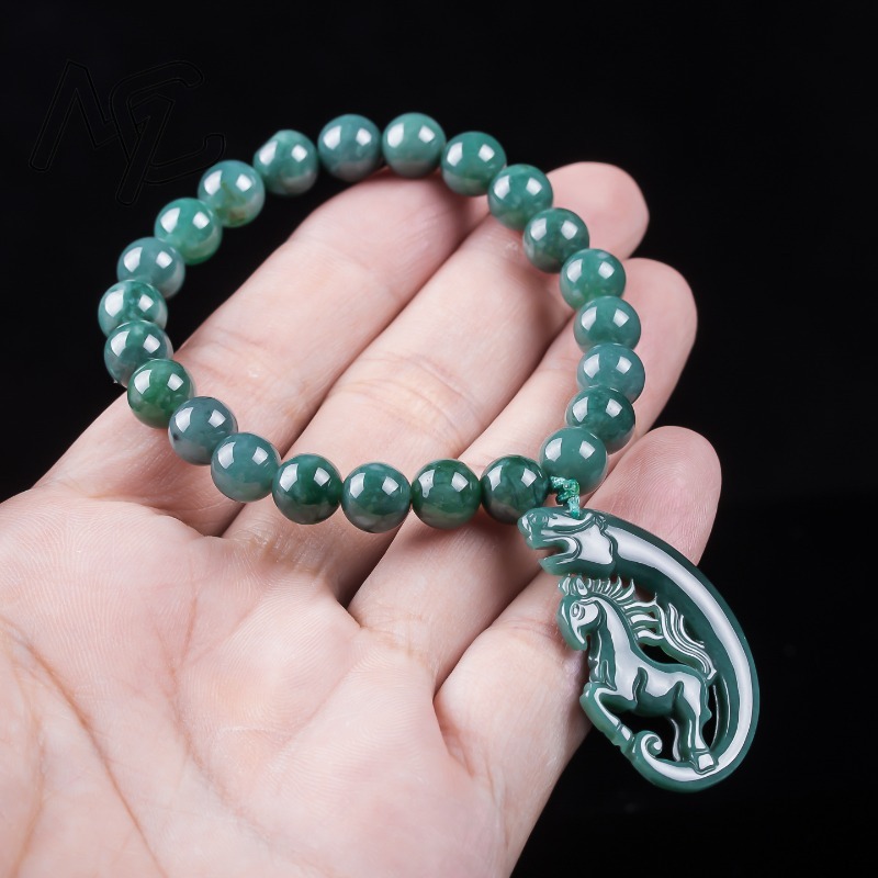 Naturalny Jadeit Niebieski Wod – Bracelets recenzja i cena
