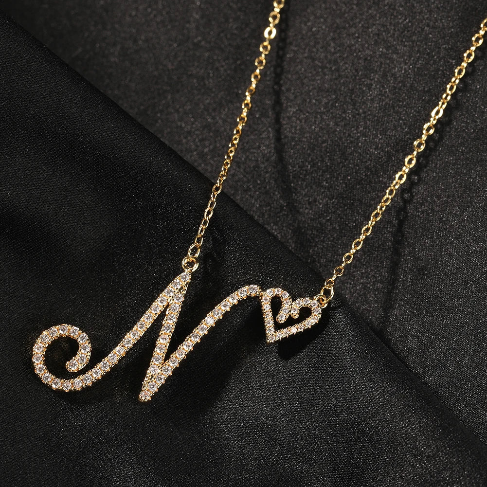 Spersonalizowany naszyjnik z i – Initial Letter Necklace 18K Gold recenzja i cena