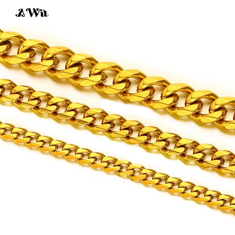Kubański łańcuszek Naszyjnik z – Cuban Link Chain 12Mm recenzja i cena