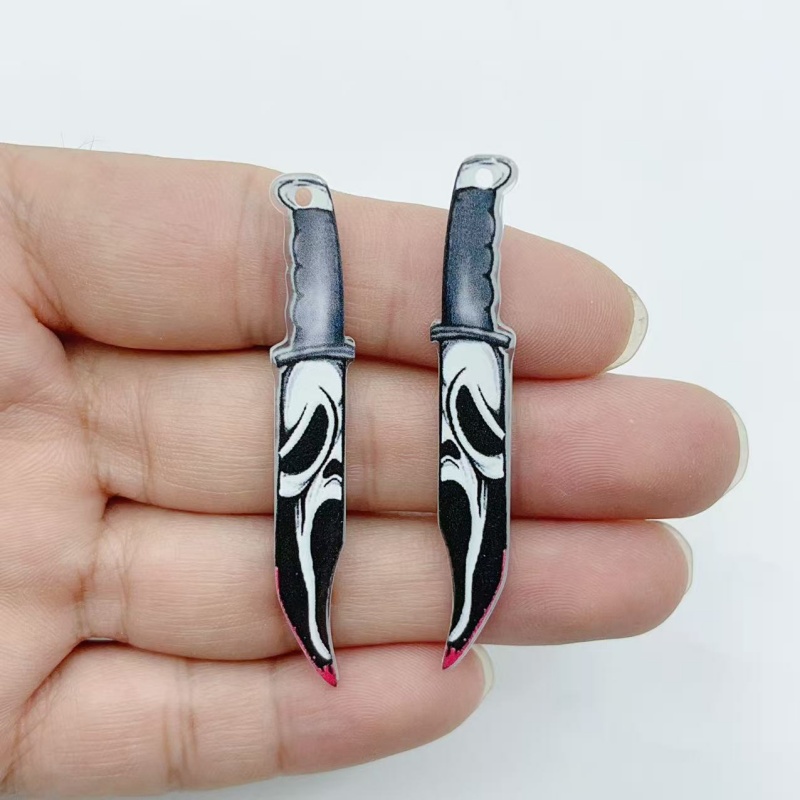 10 sztuk akrylowych ozdób na H – Earrings recenzja i cena