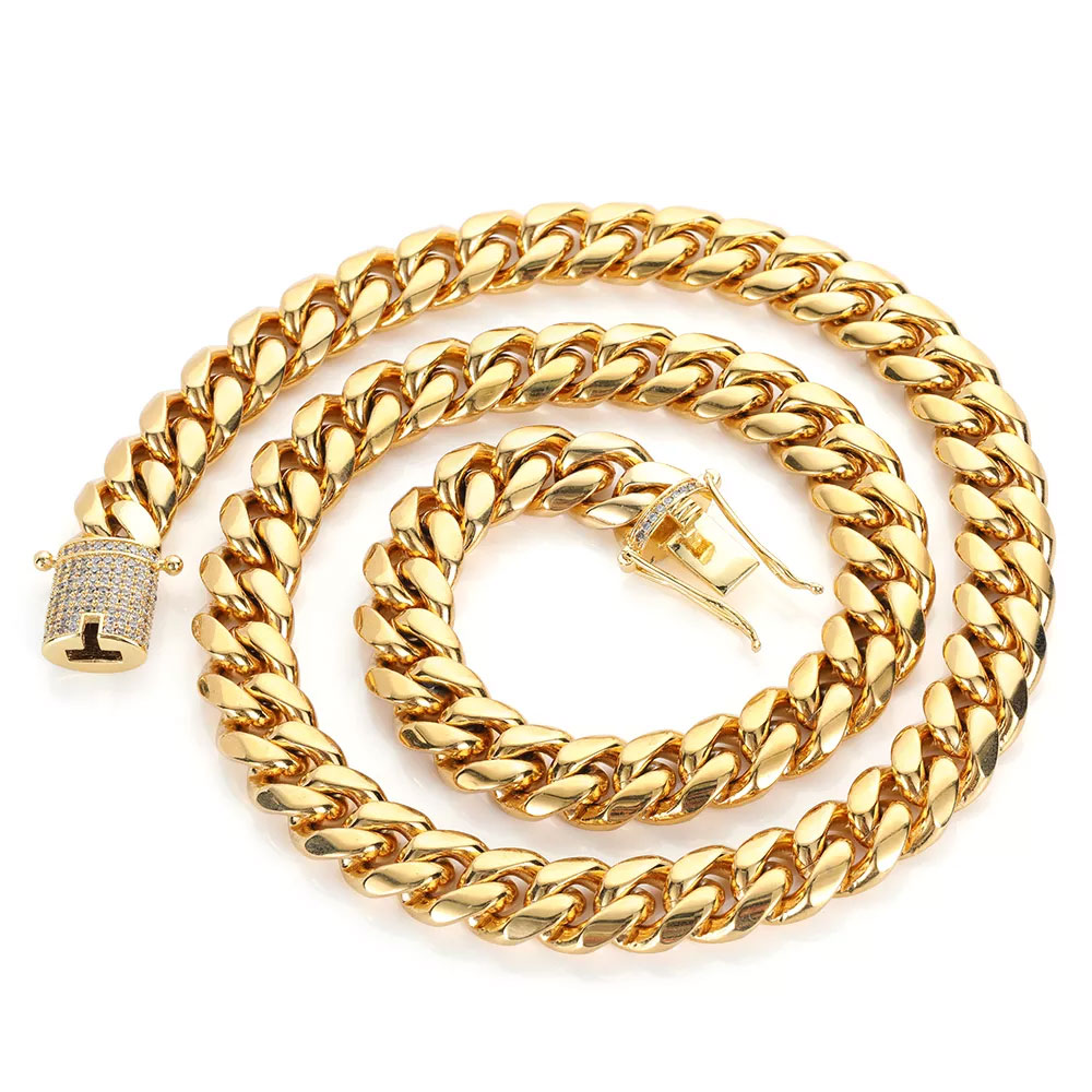 Łańcuch Hip Hop Cuban Chain 6- – Cuban Link Chain 12Mm recenzja i cena