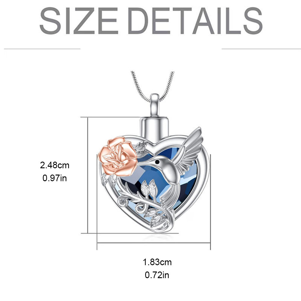 Naszyjnik z urną w kształcie s – Heart Locket Necklace Photo recenzja i cena