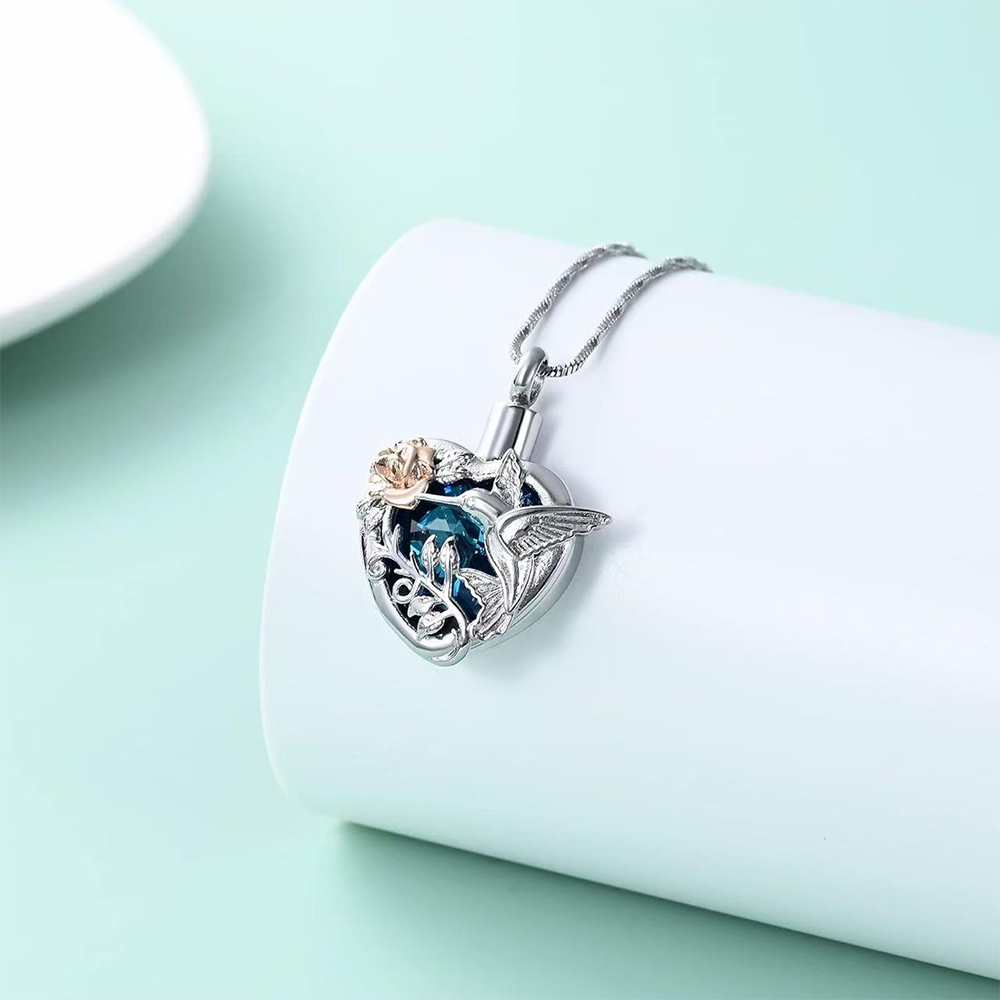 Naszyjnik z urną w kształcie s – Heart Locket Necklace Photo recenzja i cena