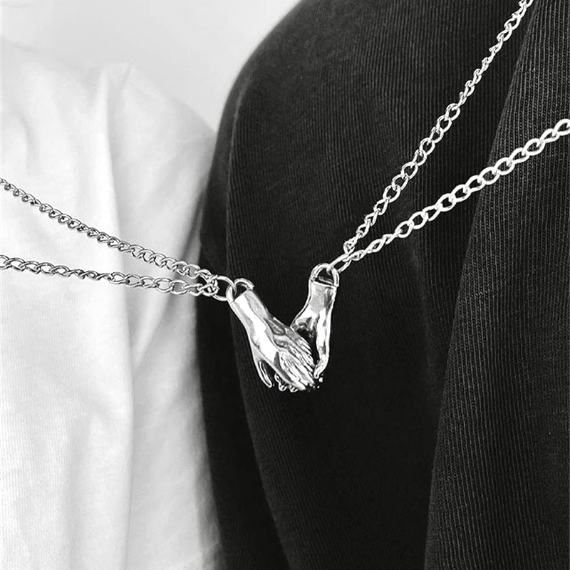 2 szt./zestaw Pasujące naszyjn – Magnetic Couple Matching Necklaces recenzja i cena