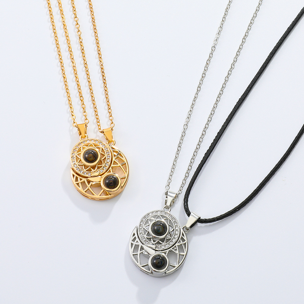 2 szt. Magnetyczny para pasują – Magnetic Couple Matching Necklaces recenzja i cena