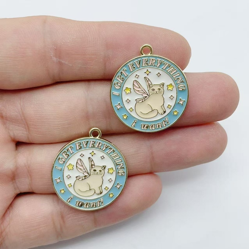 10 szt. emaliowanych zawieszek – Earrings recenzja i cena
