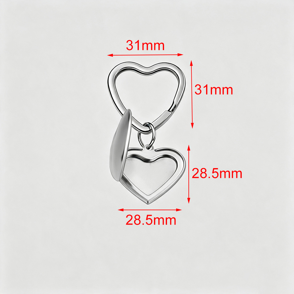 Fnixtar 10 szt. breloczków z r – Heart Locket Necklace Photo recenzja i cena