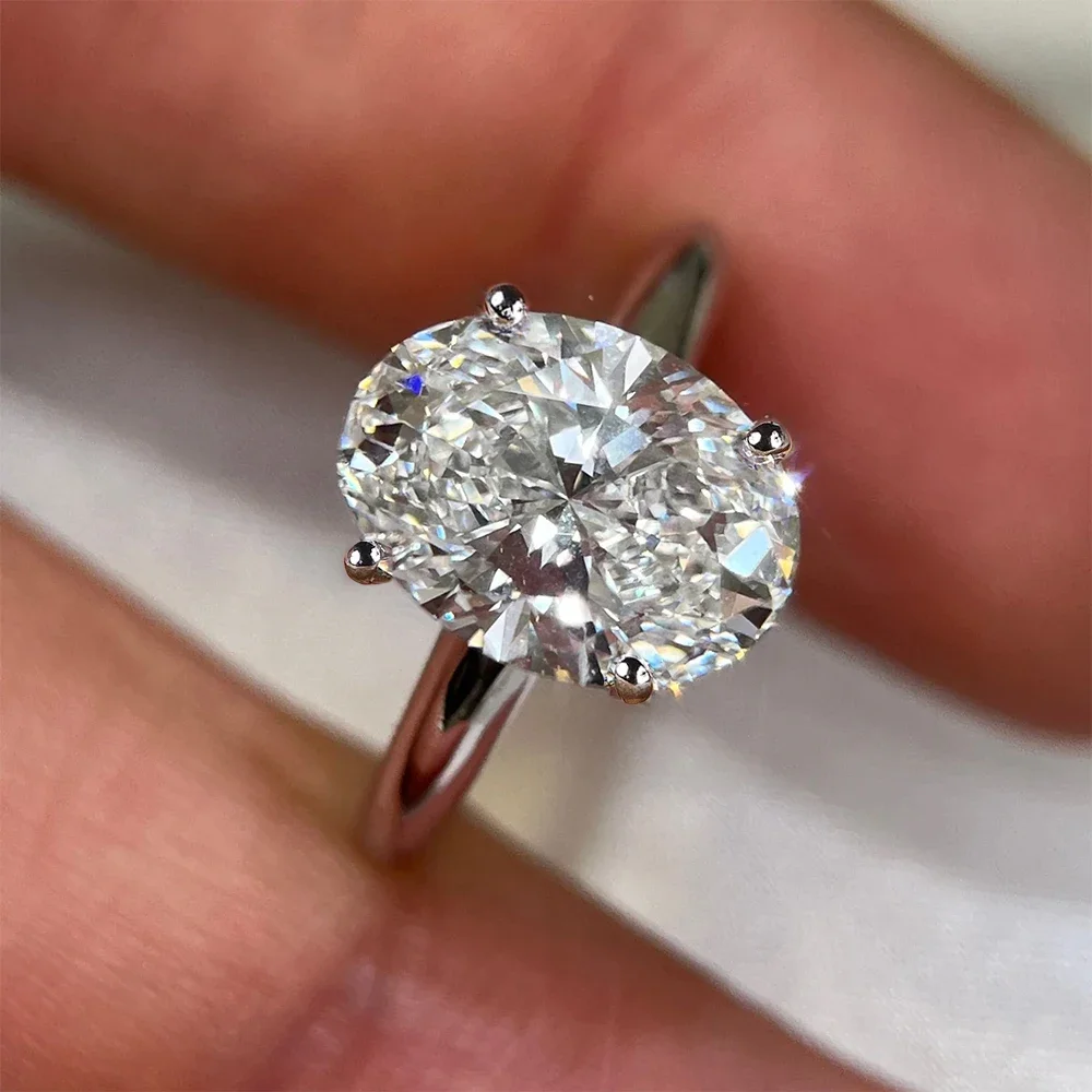 Pierścionki zaręczynowe z mois – Moissanite Engagement Ring 1 Carat recenzja i cena
