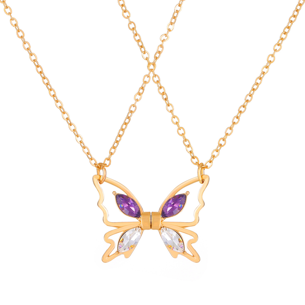 Naszyjnik Magnetyczny Motyl dl – Magnetic Couple Matching Necklaces recenzja i cena