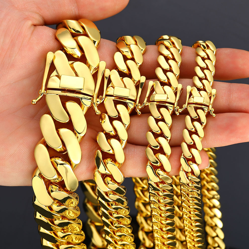 Hurtownia łańcuszków mosiężnyc – Cuban Link Chain 12Mm recenzja i cena