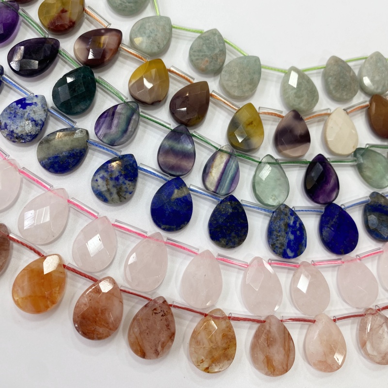 13x18mm Fasetowane Kryształki  – Crystal Pendant Necklace Natural Stone recenzja i cena