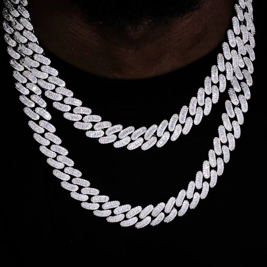Łańcuch kubański z cyrkoniami  – Cuban Link Chain 12Mm recenzja i cena