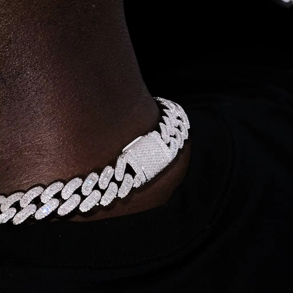 Łańcuch kubański z cyrkoniami  – Cuban Link Chain 12Mm recenzja i cena