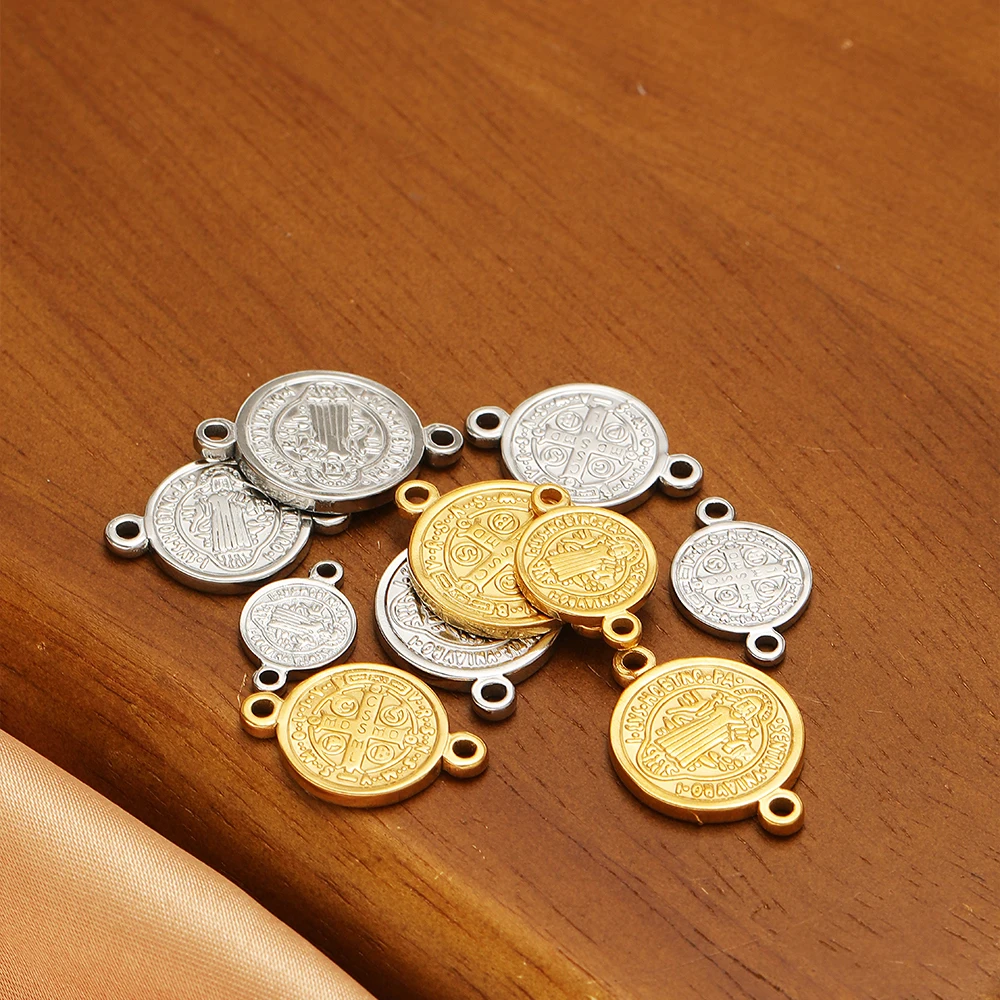 5 sztuk ze stali nierdzewnej j – Cross Pendant Necklace Gold recenzja i cena