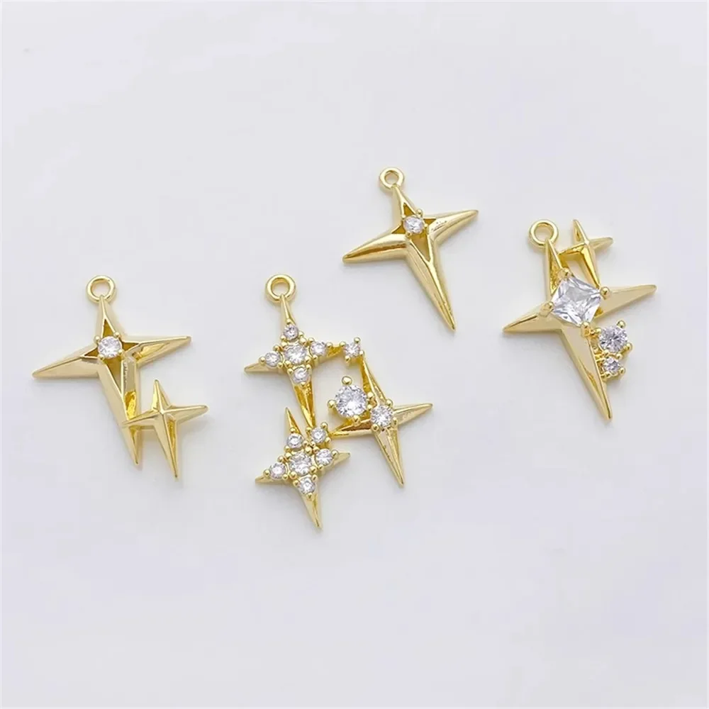 Złocona 14-karatowym złotem za – Cross Pendant Necklace Gold recenzja i cena