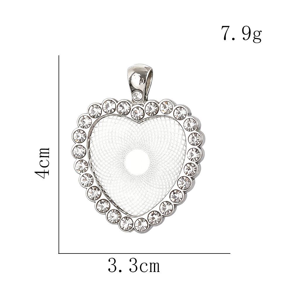 Srebrna zawieszka w kształcie  – Heart Locket Necklace Photo recenzja i cena