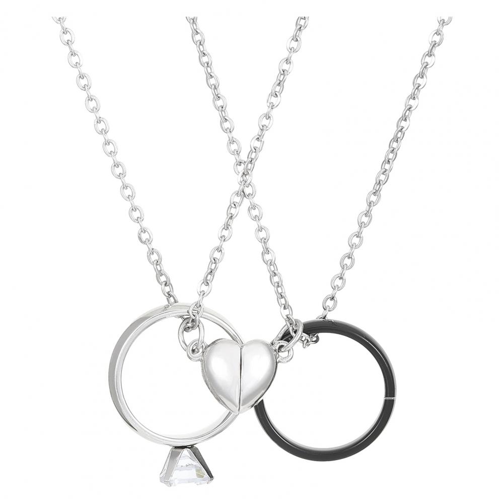 Naszyjnik z zawieszką w kształ – Magnetic Couple Matching Necklaces recenzja i cena