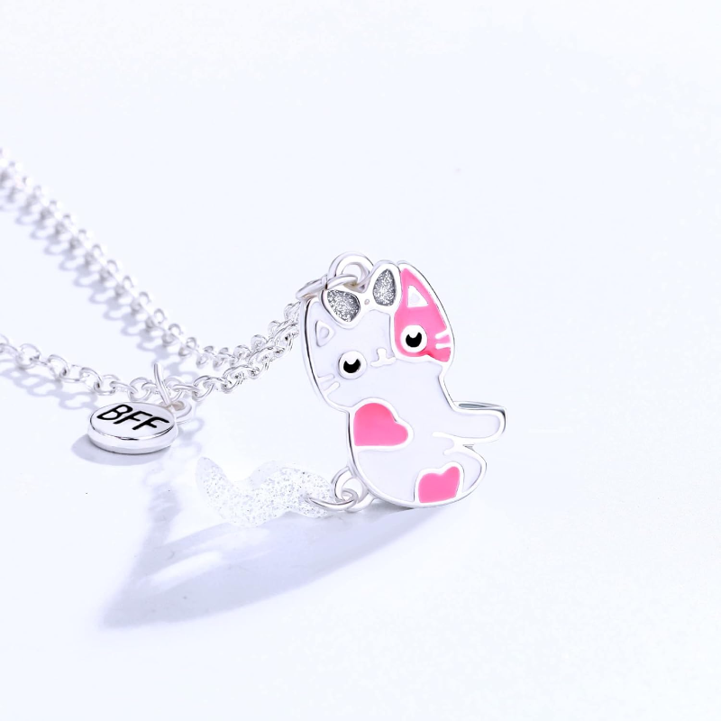2 szt. Naszyjnik dla najlepszy – Magnetic Couple Matching Necklaces recenzja i cena