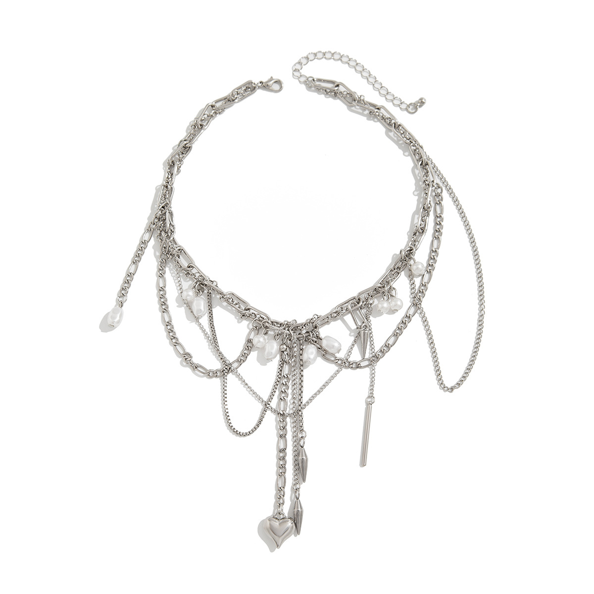 Naszyjniki z nieregularnych im – Pearl Choker Necklace Vintage recenzja i cena