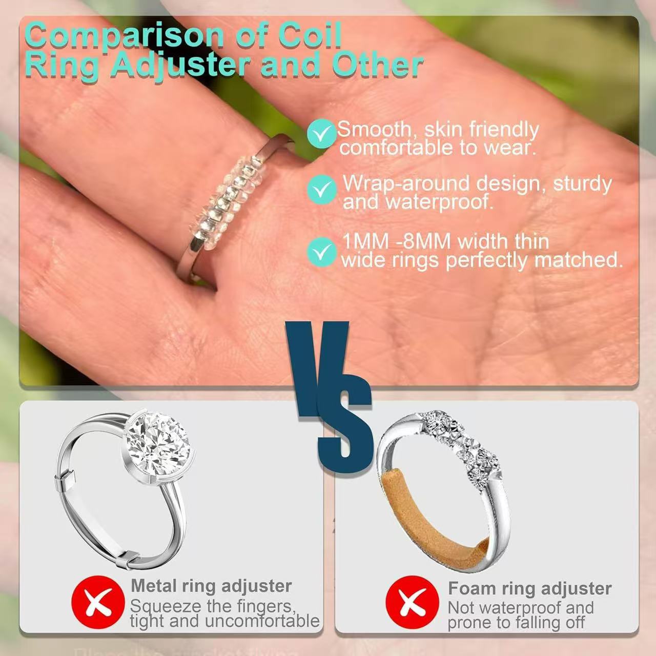 6 sztuk/zestaw Przyrząd do zmn – Rings recenzja i cena
