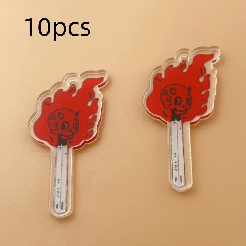 10 szt. akrylowych zawieszek w – Earrings recenzja i cena