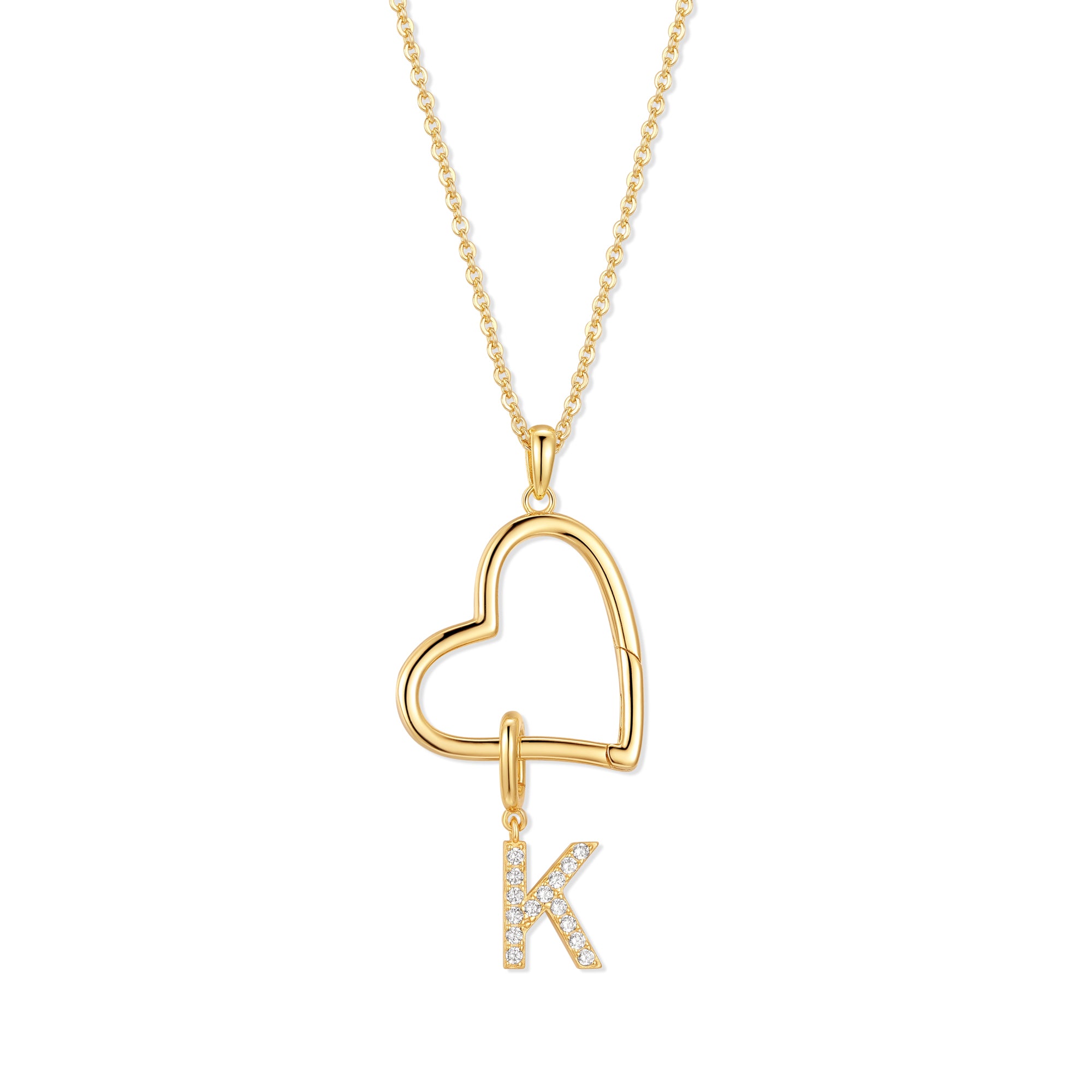 Personalizowany naszyjnik z ot – Initial Letter Necklace 18K Gold recenzja i cena
