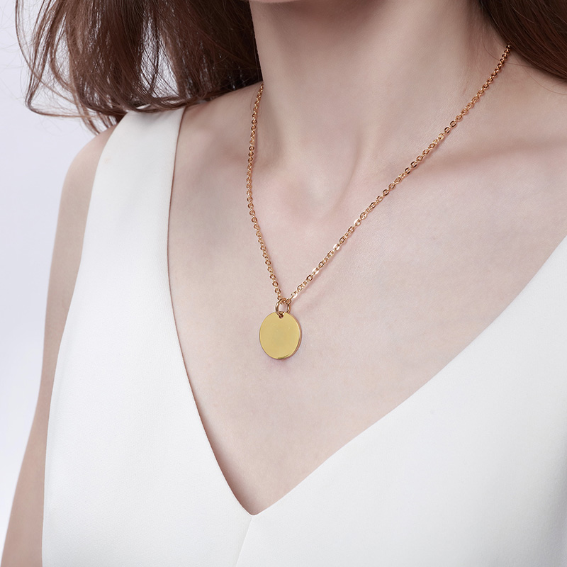 Zestaw warstwowych naszyjników – Layered Pendant Necklace Aesthetic recenzja i cena