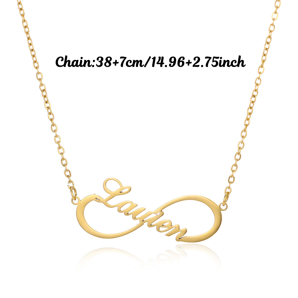 Naszyjniki z imieniem i symbol – Custom Name Necklace Stainless Steel recenzja i cena