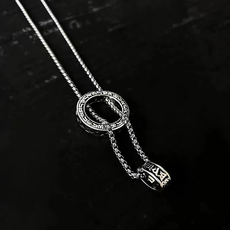 Srebrny naszyjnik próby 925 z  – 925 Sterling Silver Chain Necklace Men recenzja i cena