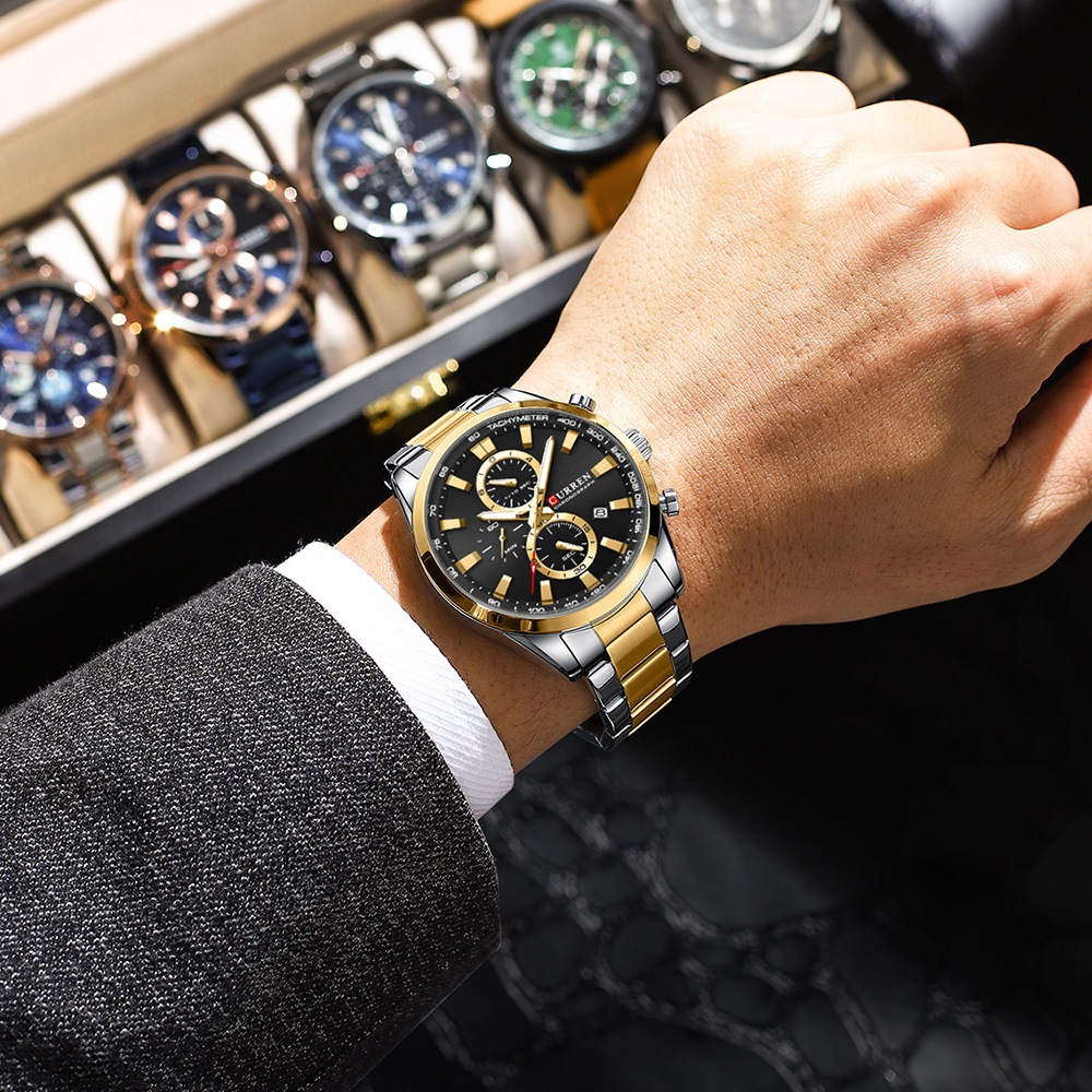 CURREN Casual Quartz Chrono Sp – Watch Accessories recenzja i cena