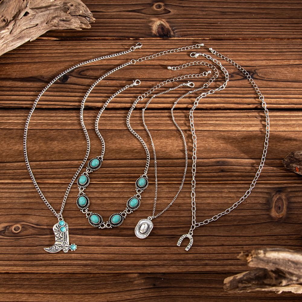 Naszyjnik z zawieszką w kształ – Layered Pendant Necklace Aesthetic recenzja i cena