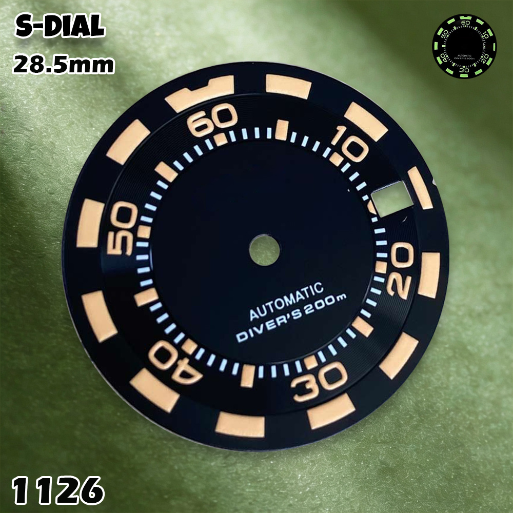 Tarcza NH 28.5mm z logo S, now – Watch Accessories recenzja i cena