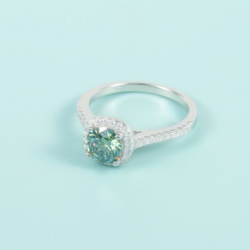 1 szt. Pierścionek ślubny z zi – Moissanite Engagement Ring 1 Carat recenzja i cena