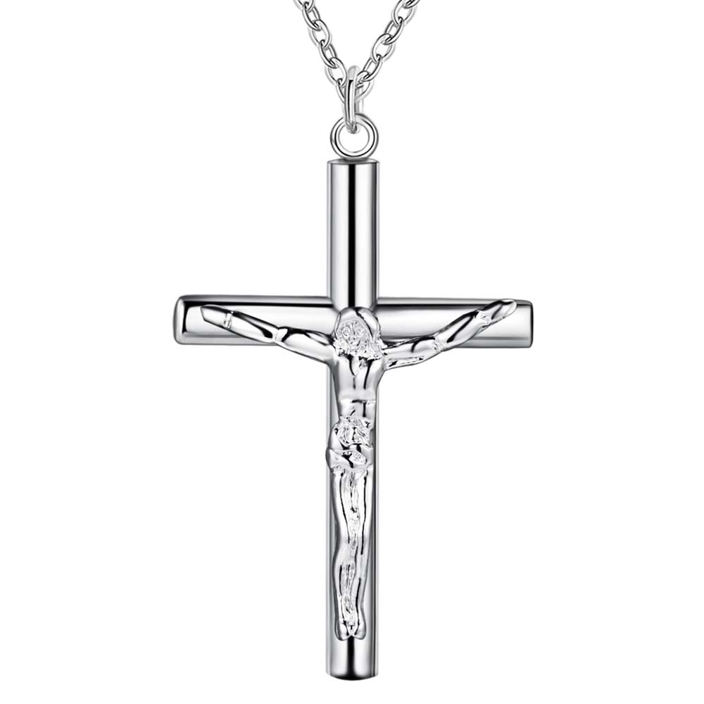 Nowy naszyjnik ze srebra próby – 925 Sterling Silver Chain Necklace Men recenzja i cena