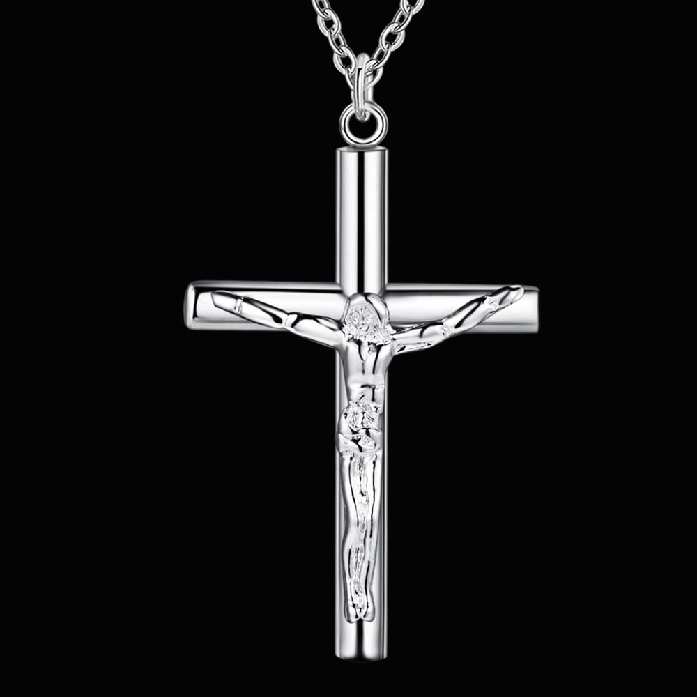 Nowy naszyjnik ze srebra próby – 925 Sterling Silver Chain Necklace Men recenzja i cena