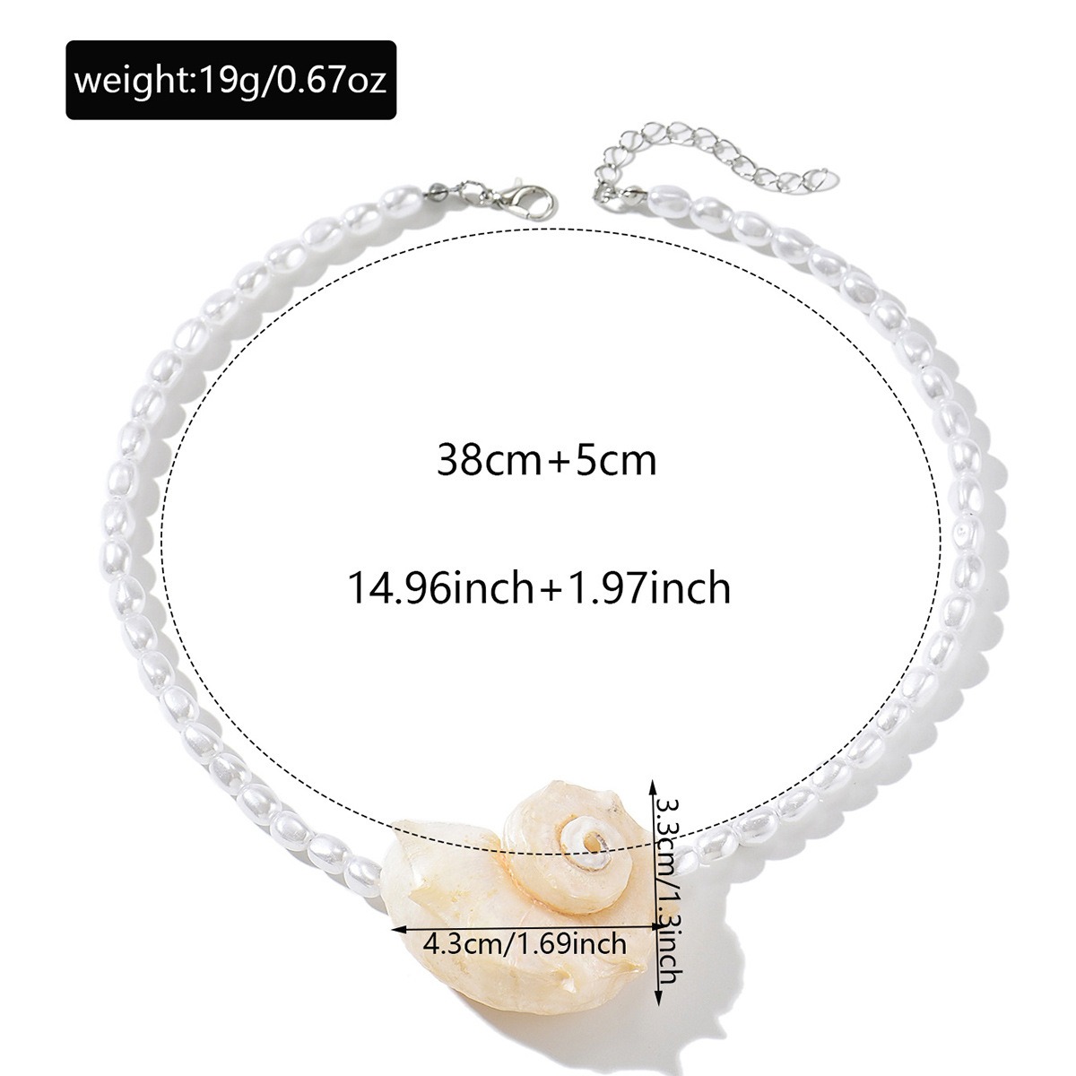 Naszyjnik z zawieszką z natura – Pearl Choker Necklace Vintage recenzja i cena