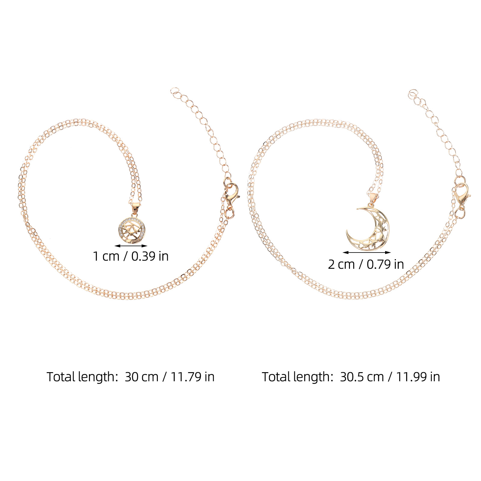 1 para naszyjników Słońce Księ – Magnetic Couple Matching Necklaces recenzja i cena