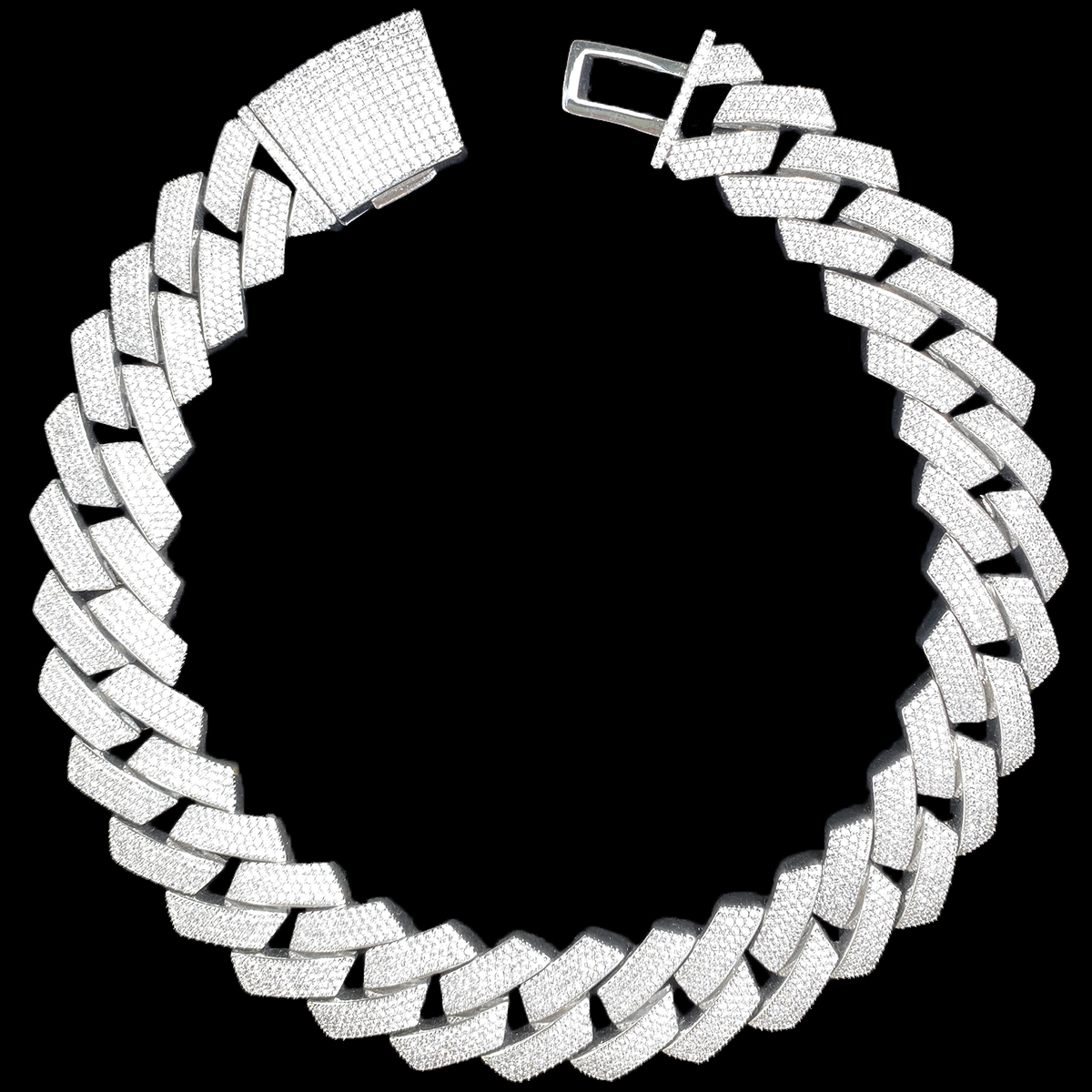 Męski naszyjnik hip-hopowy Aok – Cuban Link Chain 12Mm recenzja i cena