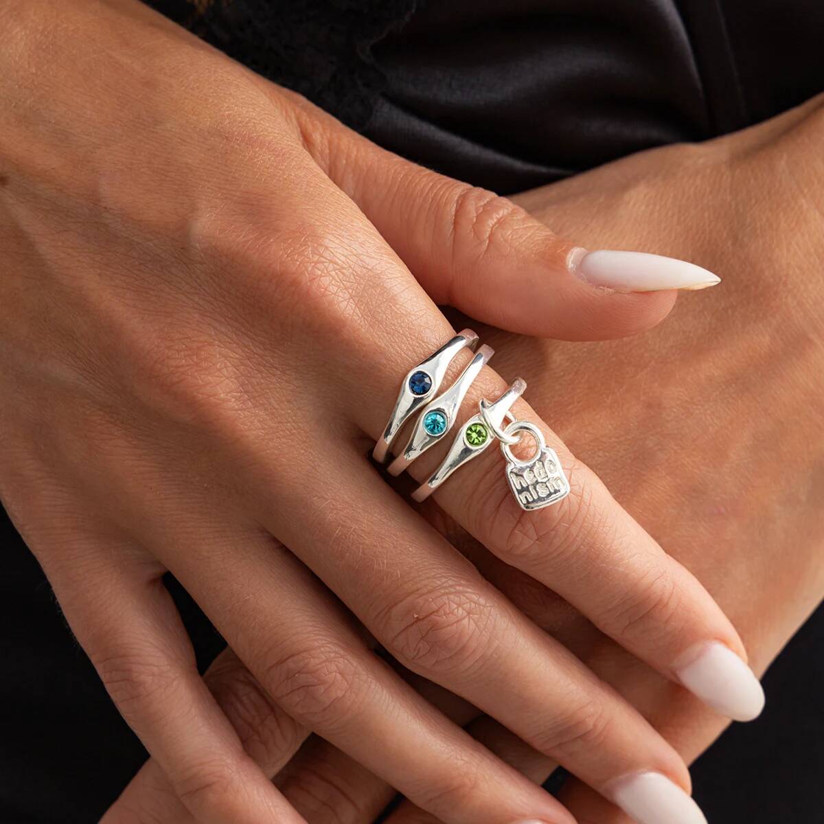 Ingemark 3 szt./zestaw Pierści – Vintage Punk Knuckle Rings Set recenzja i cena